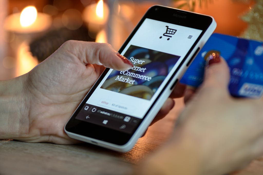 Custom online store design with secure checkout and mobile-friendly layout.